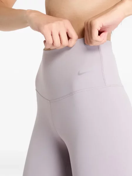 Top sport Nike din fleece plisat fără mâneci alb