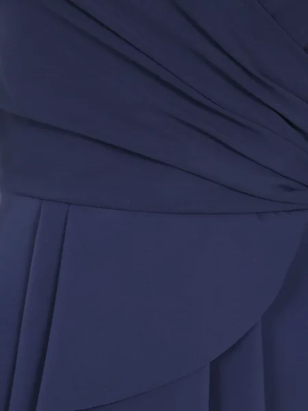 Μίντι φόρεμα Chiara Boni La Petite Robe με βολάν μπλε