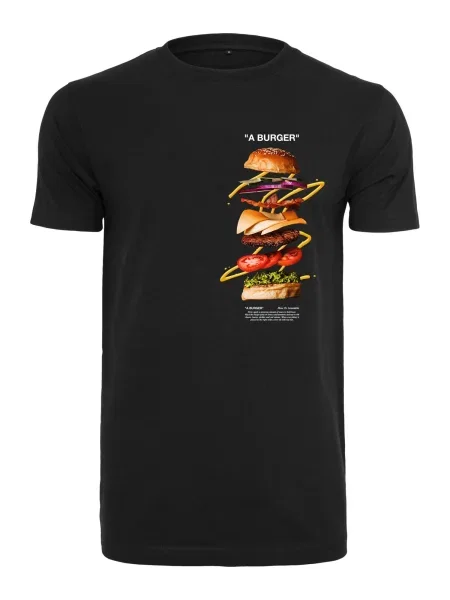 Mister Tee Tricou A Burger mai multe culori negru