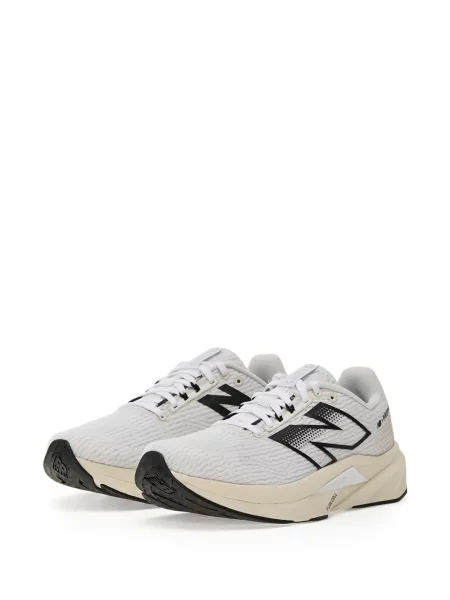 Кожаный плисиран суичър с качулка New Balance черно