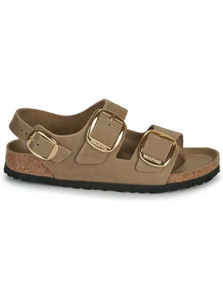 Sandále Birkenstock Milano Big Buckle Hex Hnedá béžová