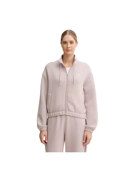 Bluza rozpinana Guess różowa