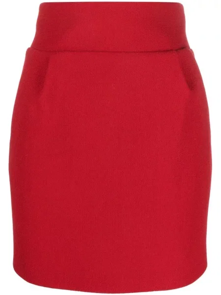 Talia spódnica Alexandre Vauthier czerwona