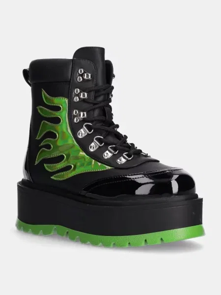 Кубинки Koi Footwear с платформа с лека изолация HELIOS черно