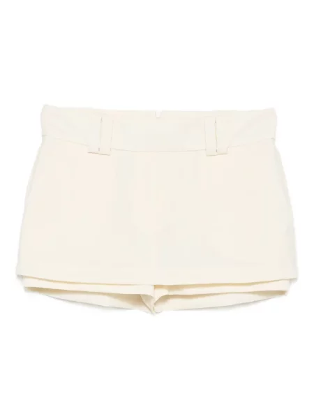 Szorty Vestiaire D'un Oiseau Libre wełniane białe