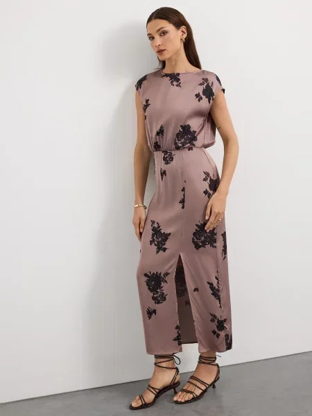 Maxi suknele Mohito ruda