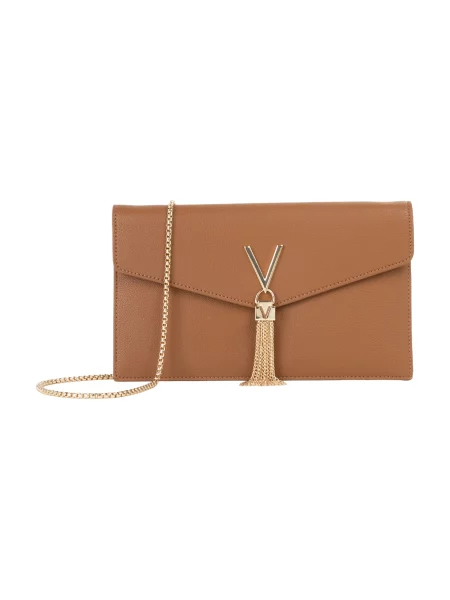 VALENTINO Clutch coniac maro