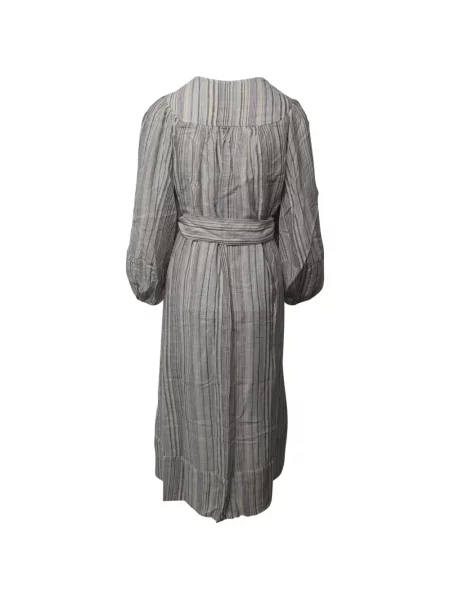 Rochie maxi Zimmermann cu dungi de costum