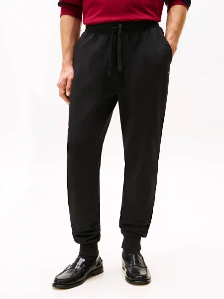 Tommy Hilfiger Pantaloni trening Essential negru