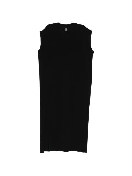 Rochie midi Thom Krom până la genunchi cu crăpătură de costum negru
