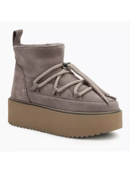 Śniegowce INUIKII Classic Low Platform grey szare