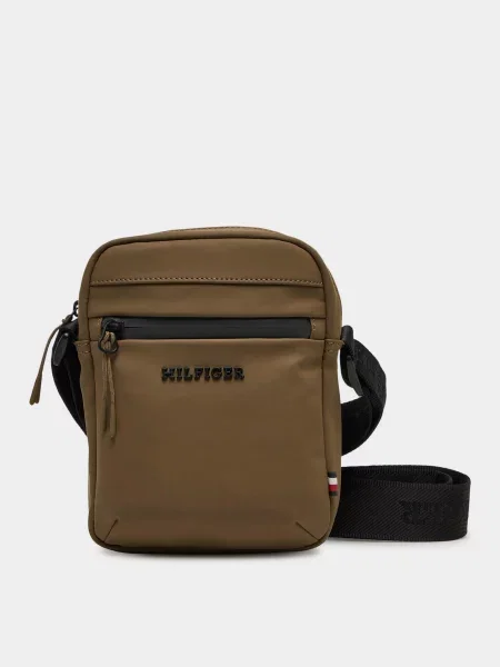 Сумка через плечо Tommy Hilfiger коричневая