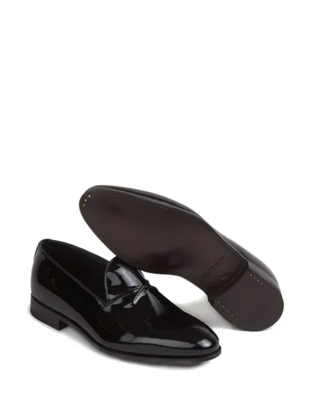 Pantofi loafer Bontoni din piele negru