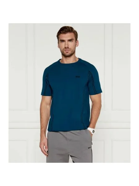 BOSS GREEN Tricou albastru