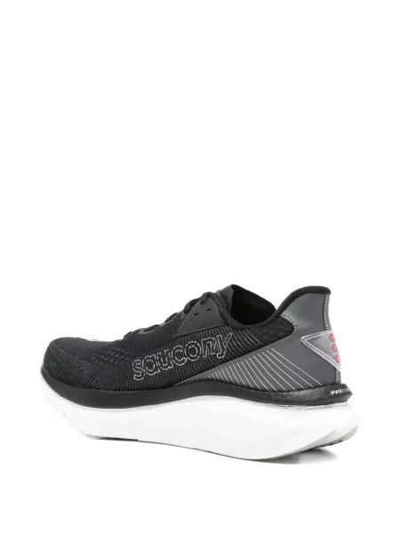 Sneakerși Saucony cu șireturi din dantelă negru