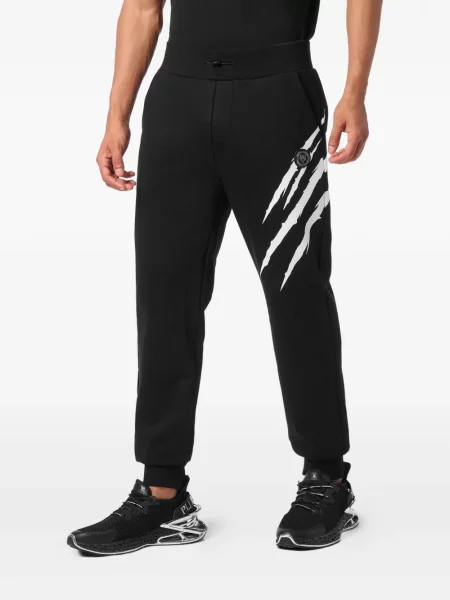 Tepláky Plein Sport s potiskem černé