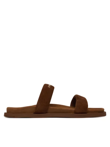 Inuikii Klapki Slaps ciemny brązowy