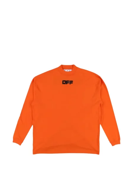 Lung tricou Off-white alb