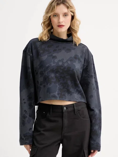 G-Star bluza 0 wzorzysta granatowy