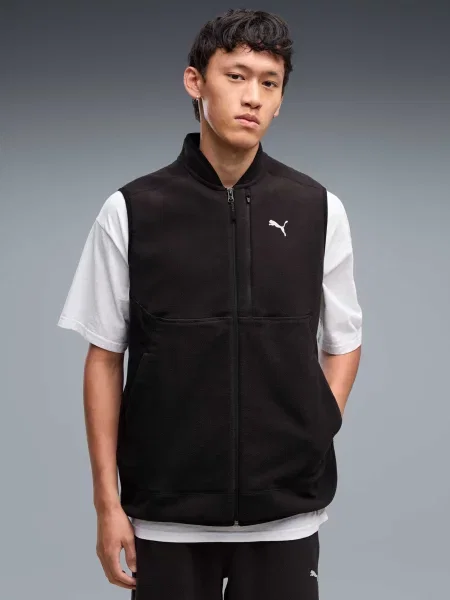 Утепленный жилет Puma черный