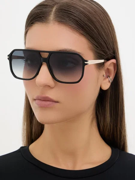 Victoria Beckham slnečné okuliare dámske čierna