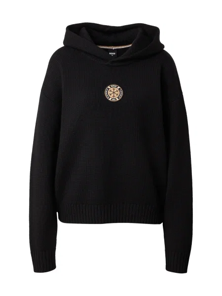 BOSS Black Pulover Flomita_SKI maro negru