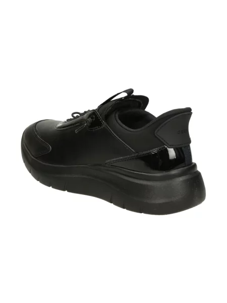 Sneakersy Geox skórzane czarne