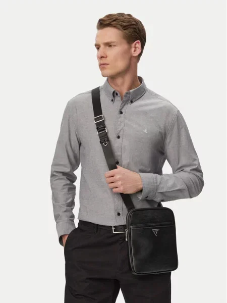GUESS Torba preko ramena Milano' crna