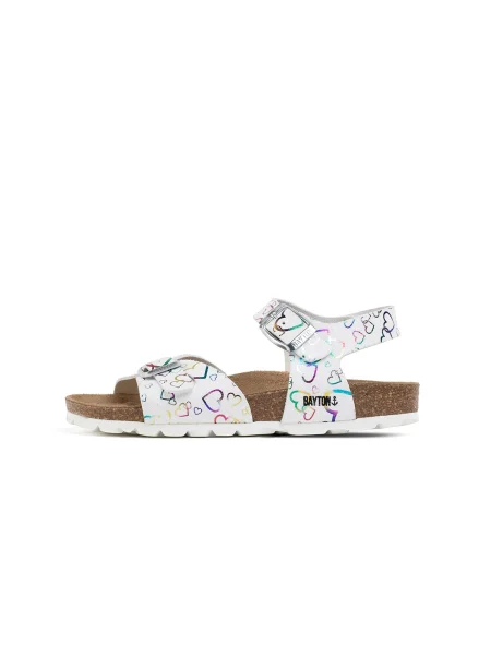 Bayton Sandale Pegase galben auriu / verde / lila alb