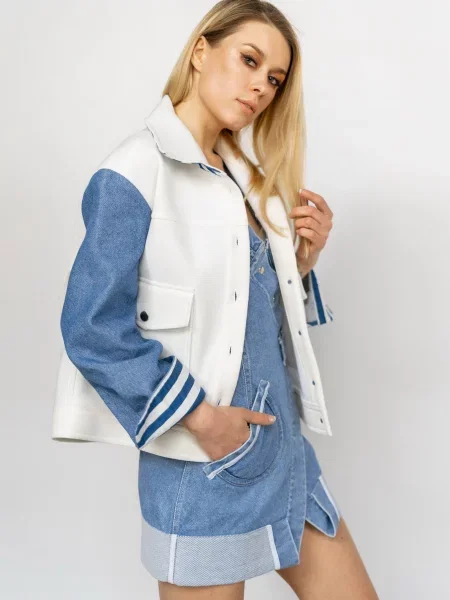 Seven Eleven ­ Джинсовая куртка біла