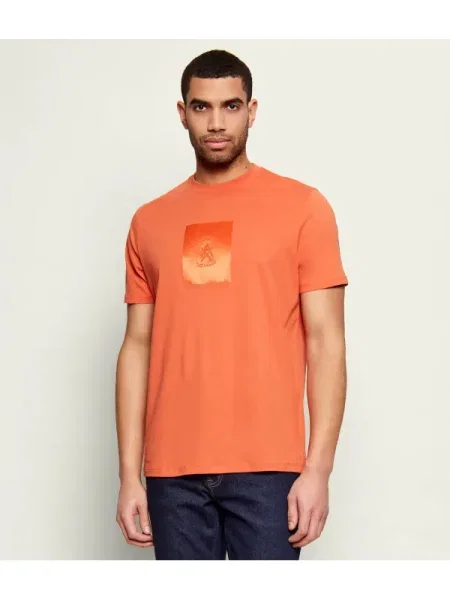 Armani Exchange Tricou portocaliu
