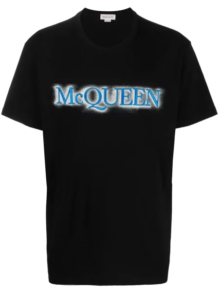 Tricou Alexander Mcqueen cu imagine negru