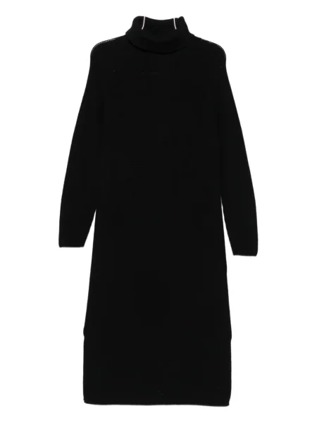 Rochie midi Marc O'polo tricotate până la genunchi de costum negru