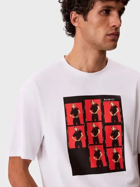 Футболка Calvin Klein біла
