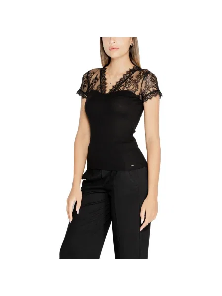 Bluză Morgan din dantelă negru