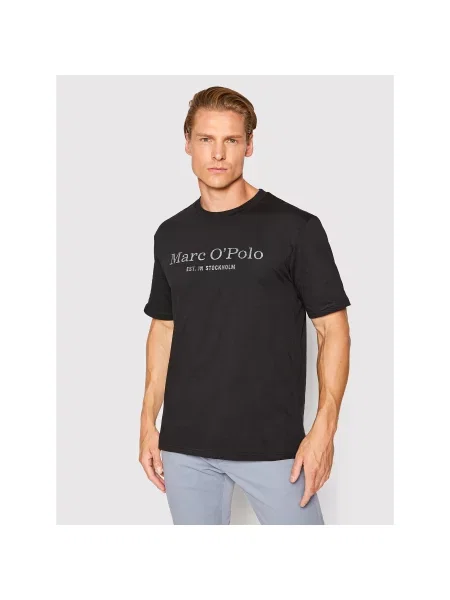 Marc O'Polo Majica Regular Fit črna
