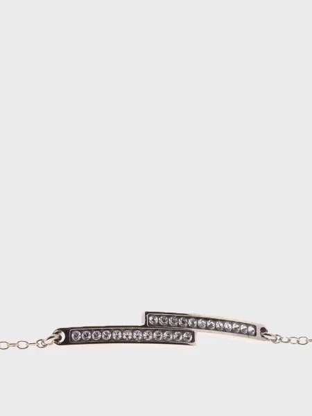 Ожерелье Les Interchangeables серебряное