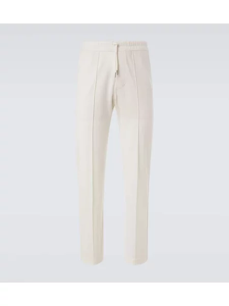 Kašmírové tepláky Tom Ford bílé