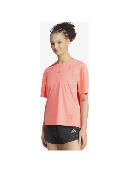 Koszulka adidas Running Aspyre Climacool+ koralowa XS różowa