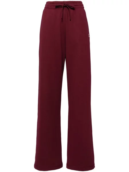 Pantaloni Maison Kitsune roșu