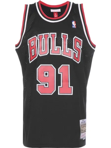 Tricou Mitchell & Ness negru