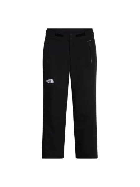 Lniane spodnie dresowe The North Face czarne