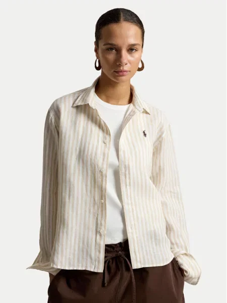 Polo Ralph Lauren Cămașă deschis bej
