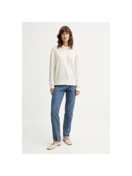 Bluza z kapturem Iceberg z kapturem beżowa
