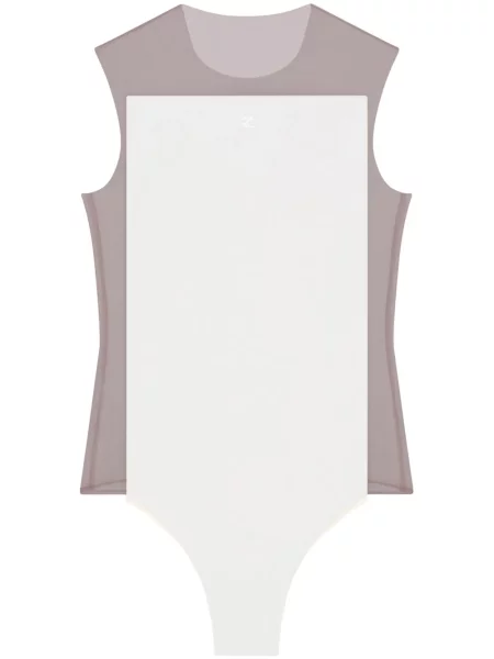 Body Courreges biały
