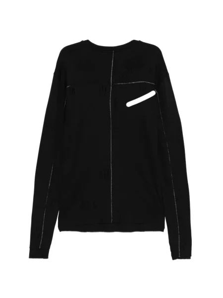 Tricou Thom Krom zdrențuiți negru