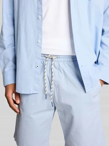 Szorty dresowe w kroju regular fit z czystej bawełny Tom Tailor Denim