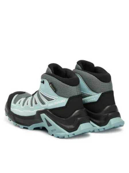Bakancs Salomon X Ultra Mid Gore-Tex zöld