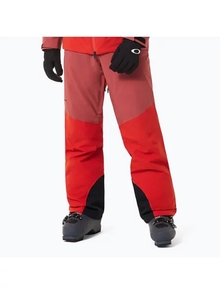 Штани гірськолижні Oakley Canopy Pro Insulated flame red/rosewood червоні