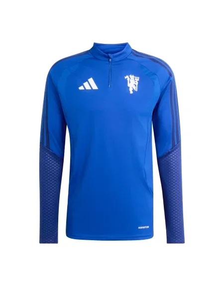 ADIDAS PERFORMANCE Funkční tričko Manchester United Cup Tiro tmavě modrá bílá